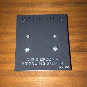 double lobe earrings